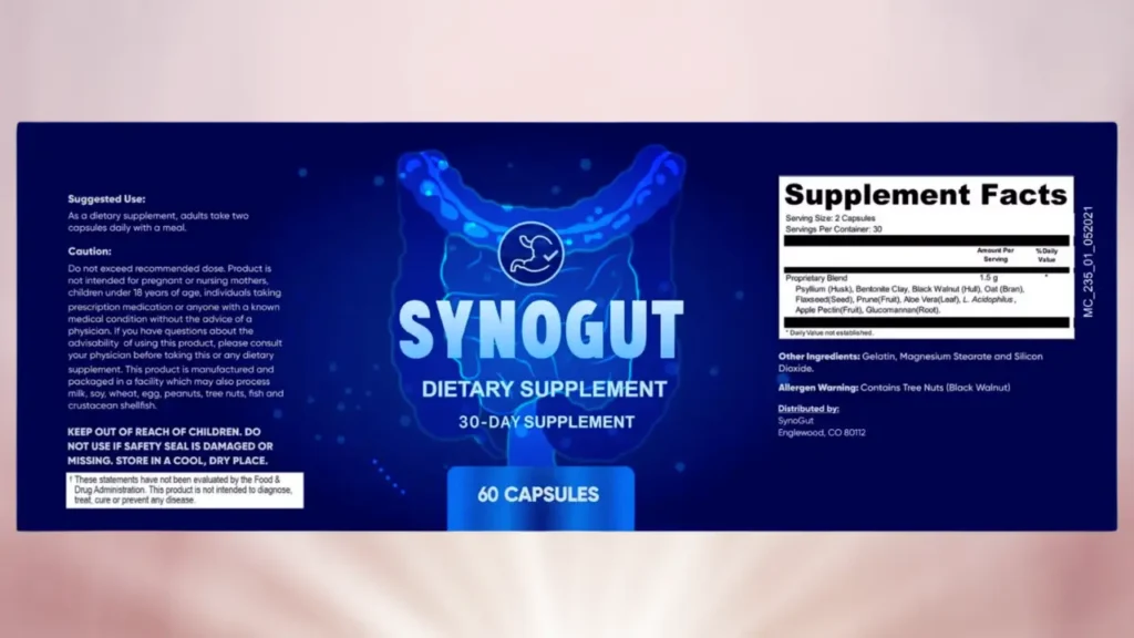 SynoGut Recommended Dosage: How To Use It?