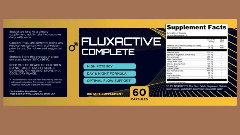 Fluxactive Complete Recommended Dosage & Guidelines: How To Use It?